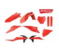 Kit Of Plastic POLISPORT SX / Sx-F 19 Orange Neon for Moto