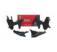 Kit Of Plastic RACETECH (5 Pcs) -black/Black for Moto Spare Parts Accessories