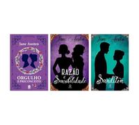 Kit Orgulho e Preconceito + Razão e sensibilidade + Sanditon