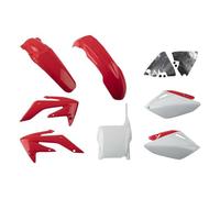 Kit Plastic UFO Colour Origin Red/White Honda CRF250R - New