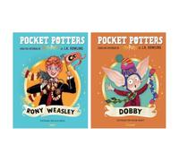 Kit Pocket Potters: Rony Weasley: Guias + Pocket Potters: Dobby: Guias