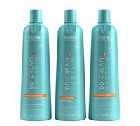 Kit Richee Liso BB Cream Protein Liso Natural 3L
