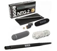 Kit Rode: RODE NTG-2 + RODE BOOM POLE + Rode Blimp Windshield + Dead Wombat Windshield