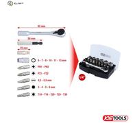 KS Tools 911.2010 1/4 inch bit Set, 24 Pieces