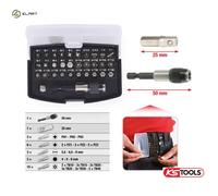 KS TOOLS Screwdriver Bits Set 911.2060 32
