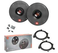 KIT SET FOR JBL CLUB 622 2 coaxial speakers 16cm 160mm 6,5" 2-way 60 watt rms and 180 watt max impedance 3 ohm 93 db spl, rubber suspension, in pairs + adapters and screws set of 2