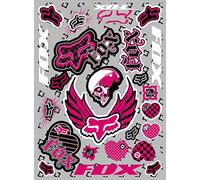 KIT STICKERS FOX SPONSOR MOTORCYCLE COMPATIBLE FOR HONDA YAMAHA KTM CROSS ENDURO HELMET (23)