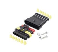 Kit SuperSeal Connector Male Female 6 Way