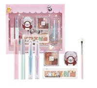 Kit trucco professionale, set completo trucco,Kit professionale completo per il truccoo di bellezza | Strumento cosmetico truccoo dalla texture leggera anniversari, compleanni, Capodanno, San