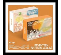 (KIT Ver) SEVENTEEN SPILL THE FEELS 12th Mini Album (FELL NEW KIT / FEEL YOU KIT - Random Ver + Gift Card) K-POP SEALED