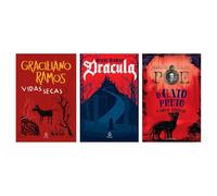 Kit Vidas secas + Drácula + O Gato Preto e Outras Histórias