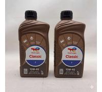 Kit X2 TotalEnergies Classic 7 10W-40 Engine Oil 1L 2 Liters Gasoline Diesel
