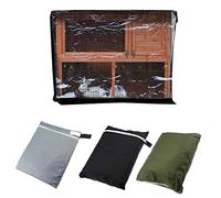 Kitabetty Rabbit Cage Cover, Thickening Rabbit Hutch Cover Waterproof Rabbit Cage Dust Cover Double Layer Bunny Hutch Cover, for BB-48-DDU, BB-48-DDL, BB-48-DDL-TR 4FT 48 inch