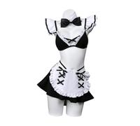 Kitagawa Marin Cosplay Anime Bunny Girl Costume Naval Swimwear Outfit Set | Blue Bunny Uniform, Womens Sailor Dress up for Halloween Party,Comic-Con