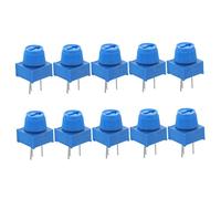 KITANDOVE 10pcs Adjustable Trimmer Potentiometer Resistors 10k 3-pin Variable Resistor for Breadboard Precision Control Components
