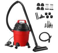 KITANDOVE 15l Household Vacuum Cleaner Wet Dry Upright Vax Vacuum Dust Collector Multi-layer Filtration Uk Plug