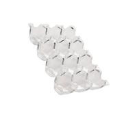 KITANDOVE 1pc Acrylic Egg Storage Box Practical Refrigerator Organizer for Fresh Eggs Prevents Cracking and Collisions for Home and Kitchen Use