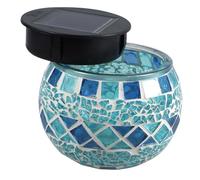 KITANDOVE 1pc Led Solar Light Outdoor Decorative Lamp for Gardens Patios and Lawn Clear Blue Design and Fashionable for Warm Atmosphere