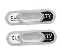 KITANDOVE 2pcs Double-sided Dishwasher Clean Dirty Sign Indicator for Kitchen for Status Dishwasher Doors Sleek Design Heart