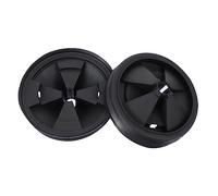 KITANDOVE 2pcs Garbage Disposal Guard Food Waste Disposer Baffle Soft Silicone Splash Guard Noise Reduction Compatible Standard Sinks