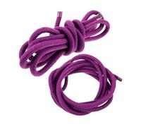 KITANDOVE 2pcs Gymnastic Rope Art Workout Rope Rhythmic Gymnastics Hoop Gymnastics Rope Yoga Wall Ropes Exercise Ropes Training Ropes for Strap Battle Ropes Cotton Purple