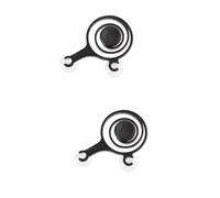 KITANDOVE 2pcs Mini Mobile Joystick Controller for/Touch Screen Game Pad Joystick No Battery Required for Gaming