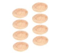 KITANDOVE 8pcs Artificial Bird Nest Birdcage Decor for Garden Home Decorations Simulated Nest Natural Material Decorative Bird Nests for Easter Decorations