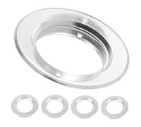 KITANDOVE Bird Nest Accessories 85mm Metal Guards Replacement for Birds Cage Hole Guards