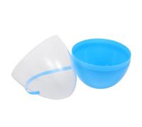 KITANDOVE Easter Eggs Model Eggs Large Eggs Bucket Eggs Eggs Reliable Eggs Blank Eggs Egg-shaped Eggs Portable Eggs Basket Eggs Egg Stand Eggs Open Eggs Empty Eggs to Fill Pp Sky-blue