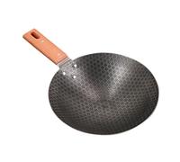 KITANDOVE Induction Stove Small Wok Pan Kitchen Frying Pan Multi-Function Cooking Pot Heat Insulated Handle