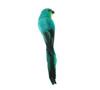 KITANDOVE Lifelike Artificial Parrot Ornament Parrot Model for Home and Garden Decoration Parrot Figurine Realistic Bird Art Decoration for Indoor and Outdoor Spaces