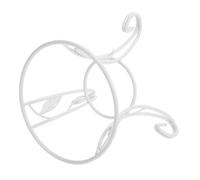 KITANDOVE Metal Gazing Ball Stand for Garden Large Crystal Sphere Display Rack Outdoor Decor Silver Ball Holder