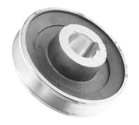 KITANDOVE Motor Pulley for Air Compressor 24mm Bore Single Groove Wheel Heavy Duty