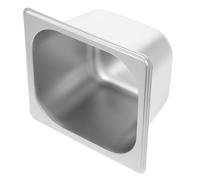 KITANDOVE Stainless Steel Hotel Pan Anti-jam Steam Table Tray for Cafeterias and Buffets Versatile Food Storage for Ice Cream and Salads and Easy to Maintain