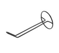 KITANDOVE Versatile Iron Sports Marker Carrier Agility Cone Holder Black Plastic Base 1-piece Set for Soccer and Football Training