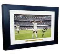 Kitbags & Lockers 12x8 A4 Jude Bellingham Celebration Real Madrid Autographed Signed Photo Photograph Picture Frame Football Soccer Poster Gift