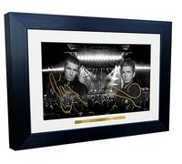 Kitbags & Lockers 12x8 A4 Liam Gallagher Noel Gallagher Oasis Live 25 2025 Music Popstar Indie Band Autographed Signed Photo Photograph Picture Frame Poster Gift 4