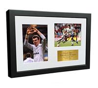 Kitbags & Lockers 12x8 A4 Signed Gareth Bale Tottenham Hotspur Spurs Autographed Photo Photograph Picture Frame Gift