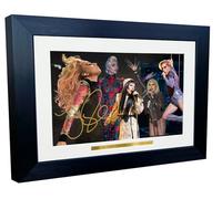 Kitbags & Lockers 12x8 A4 Signed Lady Gaga 2025 Celebration Popstar Pop Autographed Photo Photograph Picture Frame Poster Gift