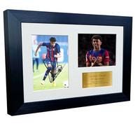 Kitbags & Lockers 12x8 A4 Signed Lamine Yamal Barcelona Spain Autographed Autograph Signed Signature Photograph Photo Picture Frame Football Soccer Poster Gift G