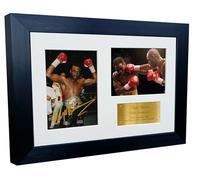 Kitbags & Lockers 12x8 A4 Signed Nigel Benn Dark Destroyer Boxing Autographed Photo Photograph Picture Frame Signature Poster Gift Triple Gold