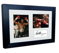 Kitbags & Lockers 12x8 A4 Signed Nigel Benn Dark Destroyer Boxing Autographed Photo Photograph Picture Frame Signature Poster Gift Triple