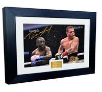 Kitbags & Lockers 12x8 A4 Signed Terence Crawford vs Canelo Alvarez Boxing Autographed Photo Photograph Picture Frame Signature Poster Gift 2