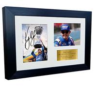 Kitbags & Lockers 2021 Kyle Larson NASCAR Cup Series Champion No. 5 Camaro ZL1 Hendrick Motorsports. Triple Autographed Signed 12x8 A4 Photo Photograph Picture Frame Poster Gift G