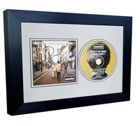 Kitbags & Lockers A4 Oasis Definitely Maybe (Whats The Story) Morning Glory Album Cover Display Liam Noel Gallagher Indie Music Autographed Signed Photograph Picture Frame (Morning Glory Cream Mount)