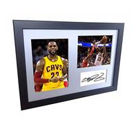 Kitbags & Lockers LeBron James Montage 12x8 A4 Signed#23"- Cleveland Cavaliers - Autographed Photo Photograph Picture Frame Poster