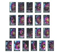KitBeads 22pcs Acrylic Tarot Card Charms Darkness Gothic Charm Rectangle Halloween Tarot Charms for Jewelry Making Necklace Crafts Bulk