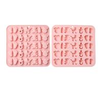 KitBeads 2Pcs Baby Silicone Moulds Newborn Feet Footprint Milk Bottle Moulds for Shower Party Chocolate Cake Decoration Cupcake Topper
