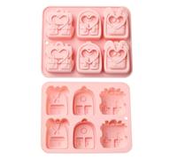 KitBeads 2Pcs School Bag Silicone Moulds Back to School Backpack Teach Fondant Moulds for Baking Chocolate Cupcake Topper Soap Candle Crafts