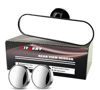 KITBEST Rear View Mirror Driving Test Instructor 220mm + 2 Blindspot Mirror